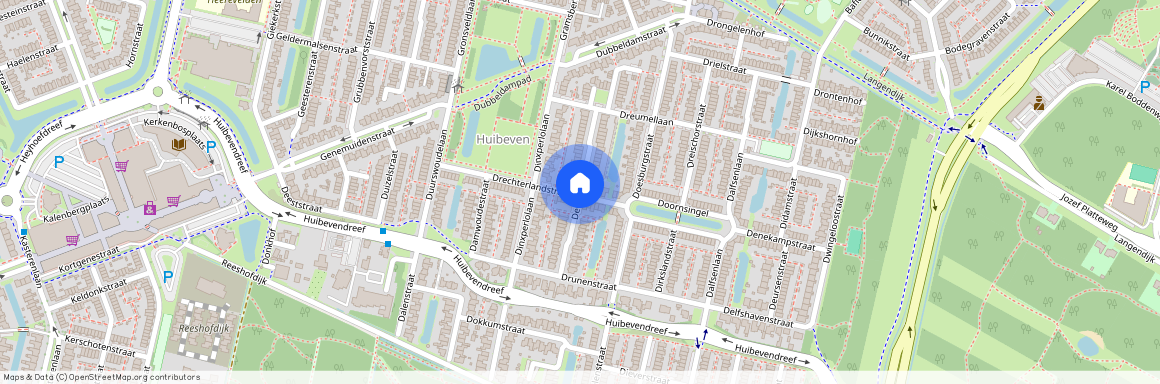 Huibeven Midden, 5043 GH, Deldenstraat, Tilburg