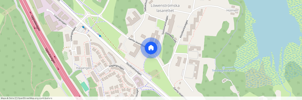 Gamla Lasarettvägen, Upplands Väsby