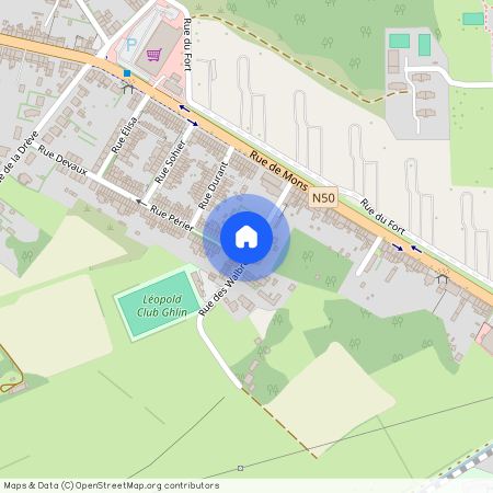 Rue des Walbrées, 1B, 0-3, 7011, Mons Ghlin