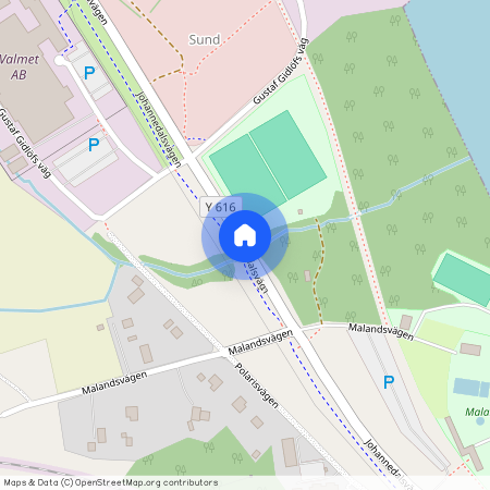 Johannedalsvägen, Sundsbruk