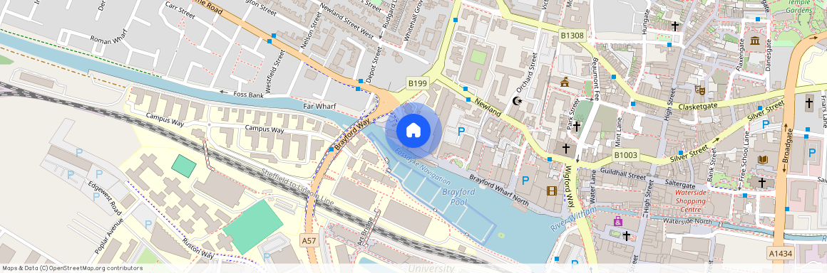 One The BrayfordApartment 505, 20 Brayford Wharf North