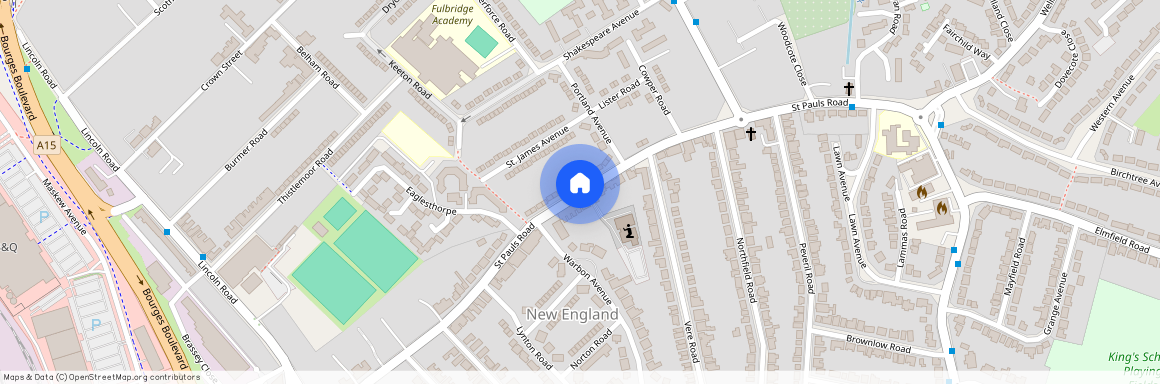 St Pauls Road, Peterborough, PE1