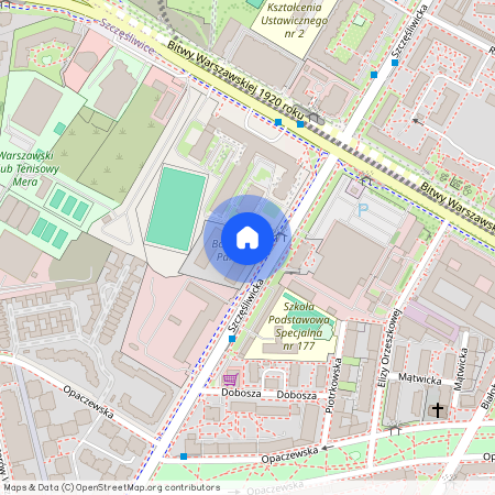 ul. Szczęśliwicka, Szczęśliwice, Ochota, Warszawa, mazowieckie