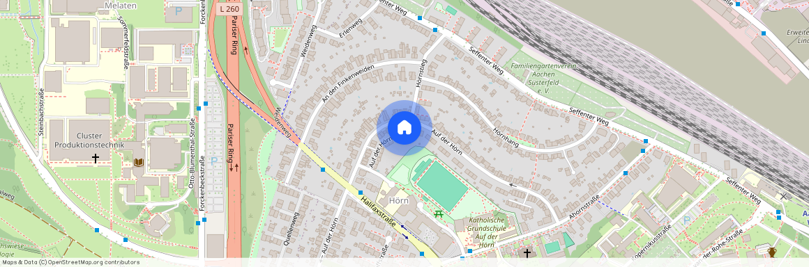 Auf der Hörn 74, 52074 Aachen OT West