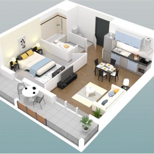 T2 Maurepas 41 m² - Photo 1