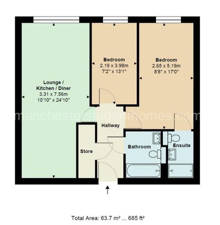 Denmark Road, Manchester, M15 6AZ - Photo 2