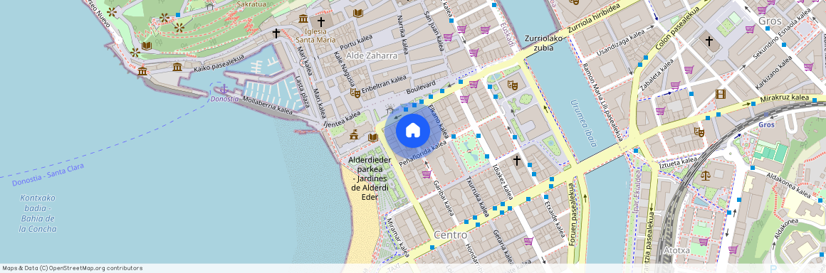 Área Romántica, Donostia-San Sebastián