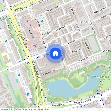 De Steinen, 6714 BT, Victoriastein, Ede