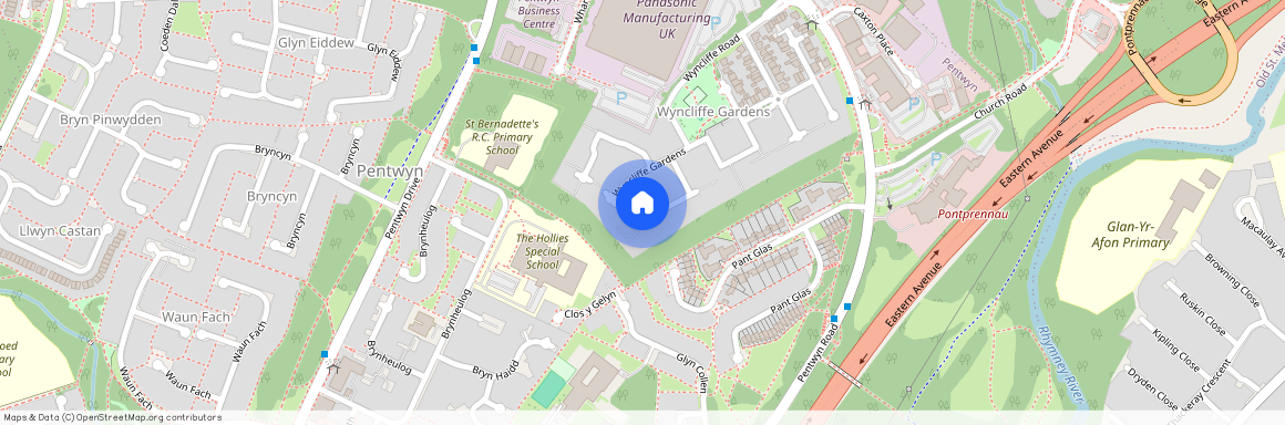 Wyncliffe Gardens, Pentwyn, Cardiff, CF23