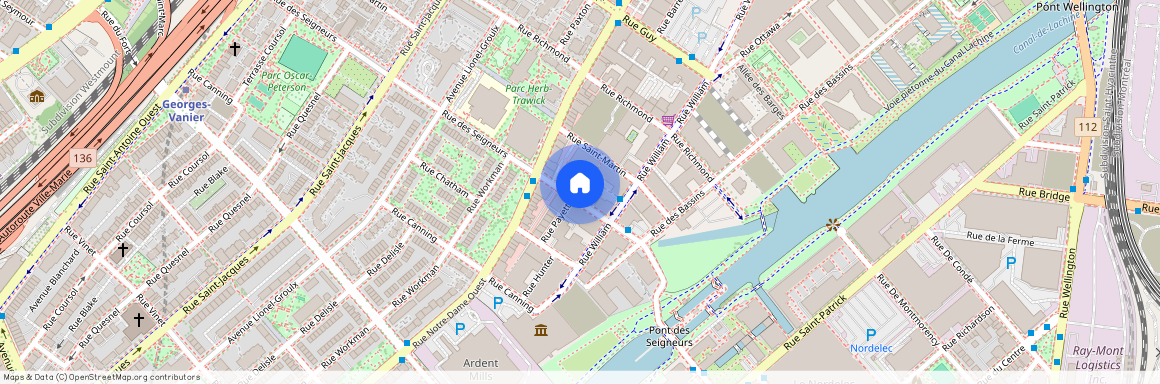 377 Rue des Seigneurs, app. 510, Montréal (Le Sud-Ouest), H3J2M9