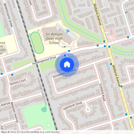 58 Emmeline Crescent Unit# Main, Toronto