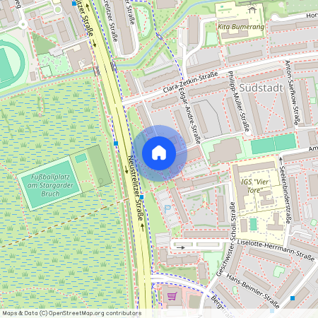 Neustrelitzer Straße 25, 17033 Neubrandenburg