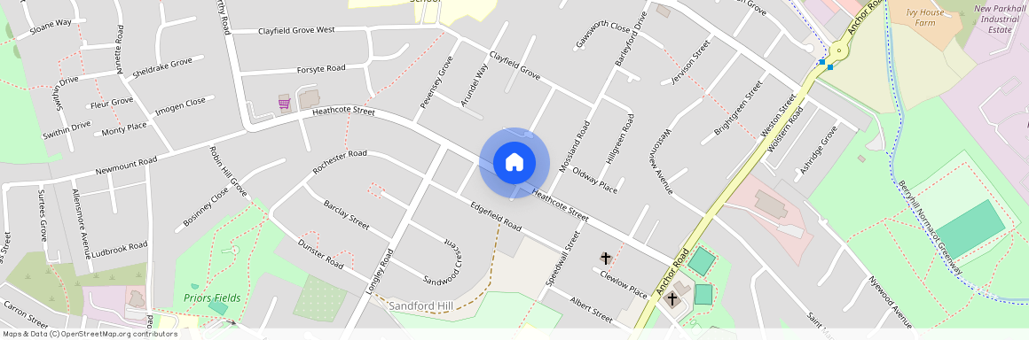 Heathcote Street, Stoke-on-Trent, Staffordshire, ST3