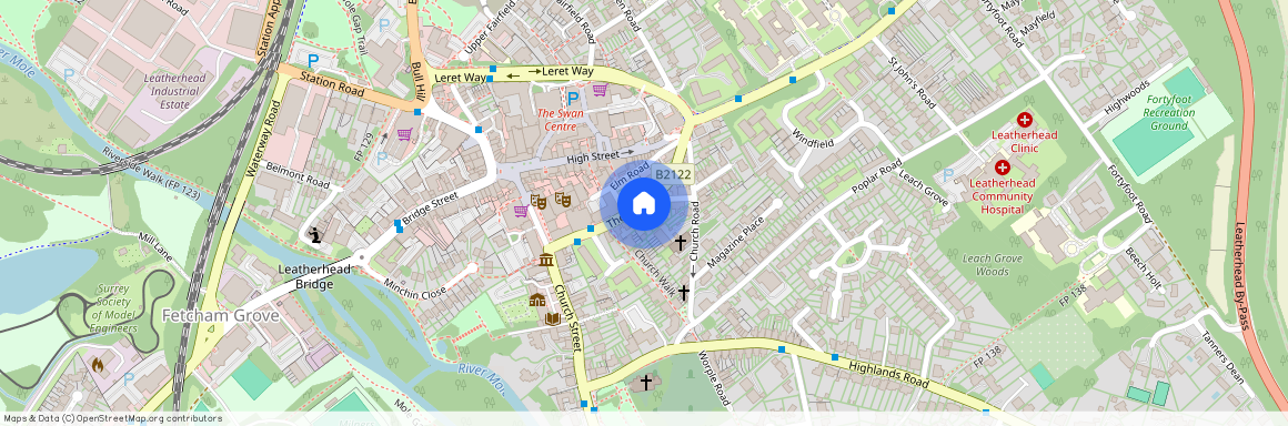 16 The Crescent, Leatherhead, KT22 8EE