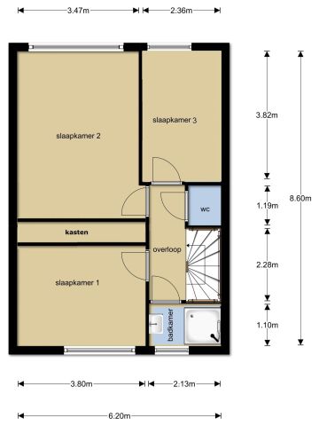 Huis te huur: Bremstraat 64 2403 EN Alphen aan den Rijn - Photo 2