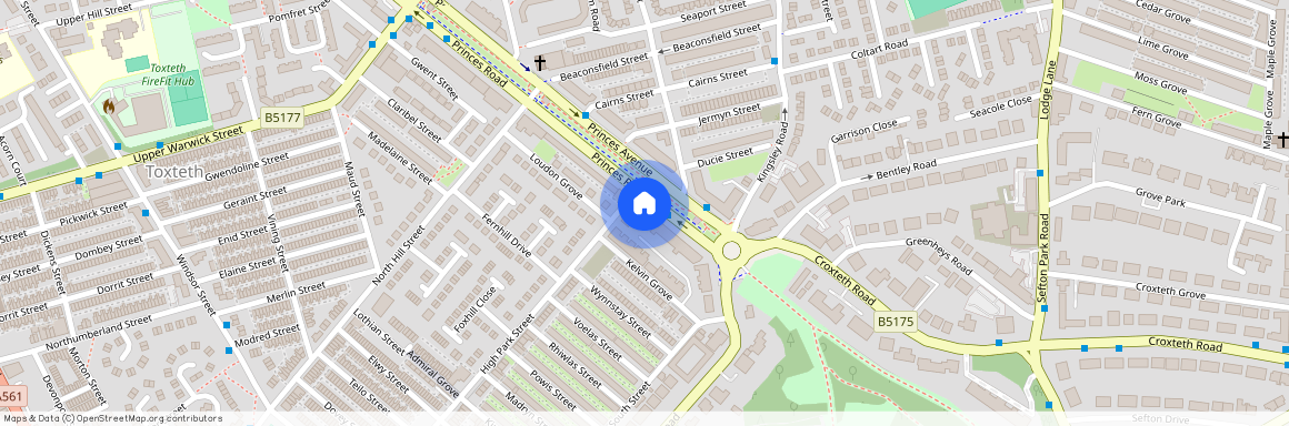 Princes Road, Liverpool, Merseyside, L8