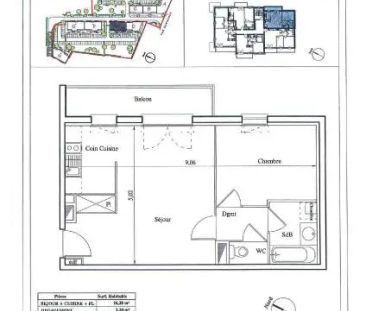 Appartement à louer 2 pièces 43.57m² - Photo 2
