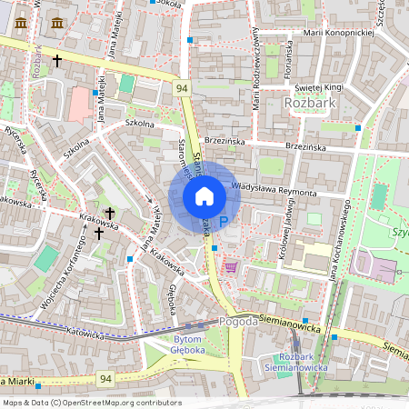 ul. Stanisława Witczaka, Śródmieście, Bytom, śląskie