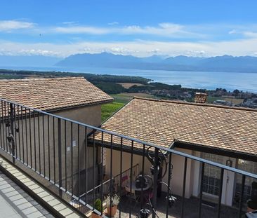 Bel appartement 4.5p / 3 chambres / Terrasse vue lac et montagnes - Photo 2