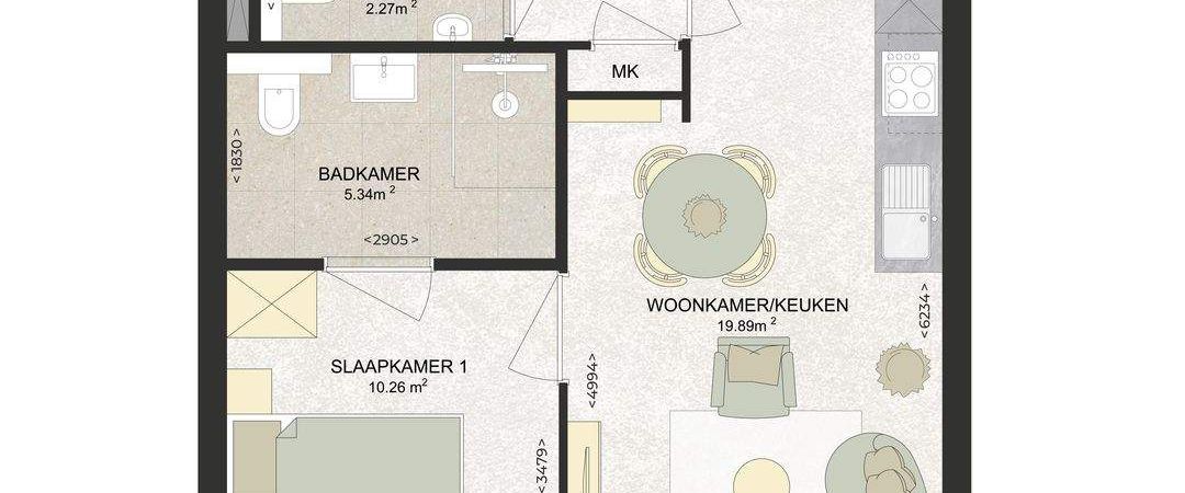 Appartement Kennedylaan, Haarlem - À louer - Photo 1