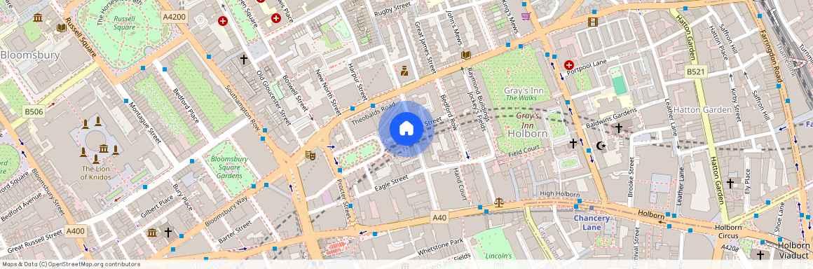 Bloomsbury, Princeton Street, WC1R 4BD, London