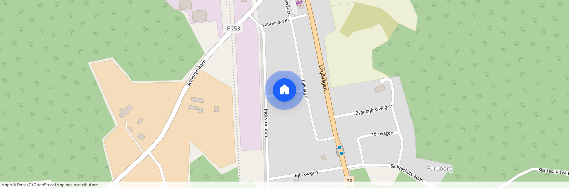 Granvägen, Korsberga