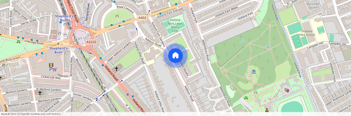 Woodsford Square, Holland, W14