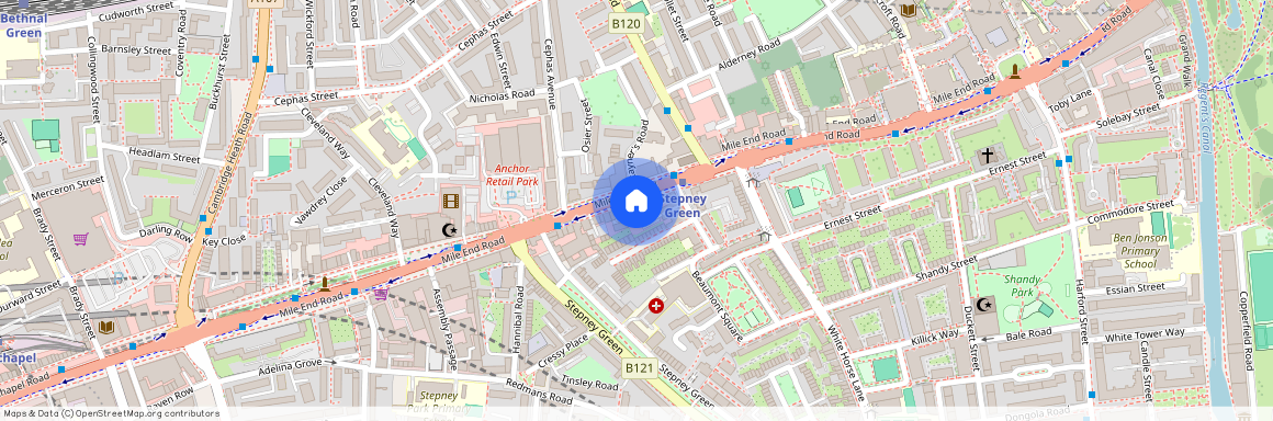 Mile End Road, Mile End, E1