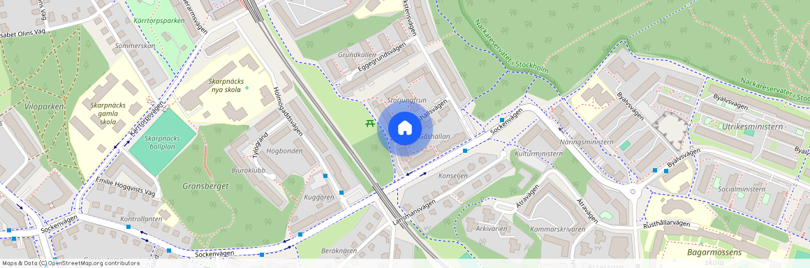 Gåshällsvägen 9, Kärrtorp