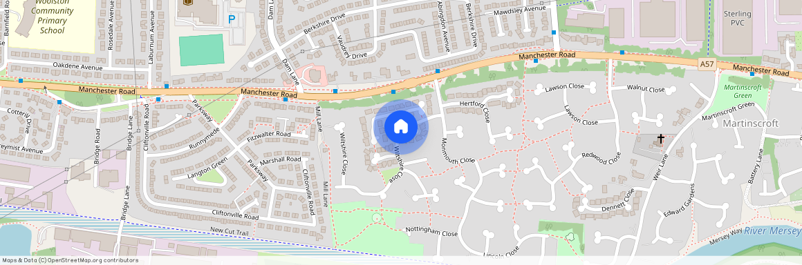 Gloucester Close, Warrington WA1