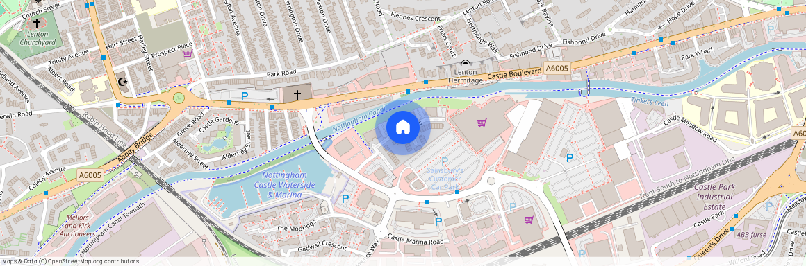 Castle Quay Close, Castle Marina, NG7 1HT