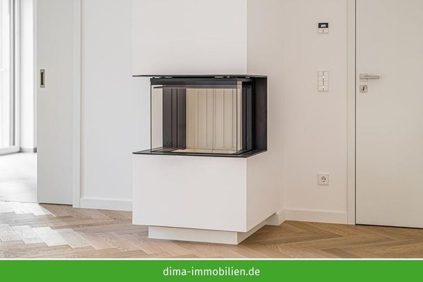 Luxuriöse Whg. mit hochwertiger Einbauküche, Kamin, großer Terrasse, 2 Bädern, Gäste-WC, HWR u.v.m. - Photo 1