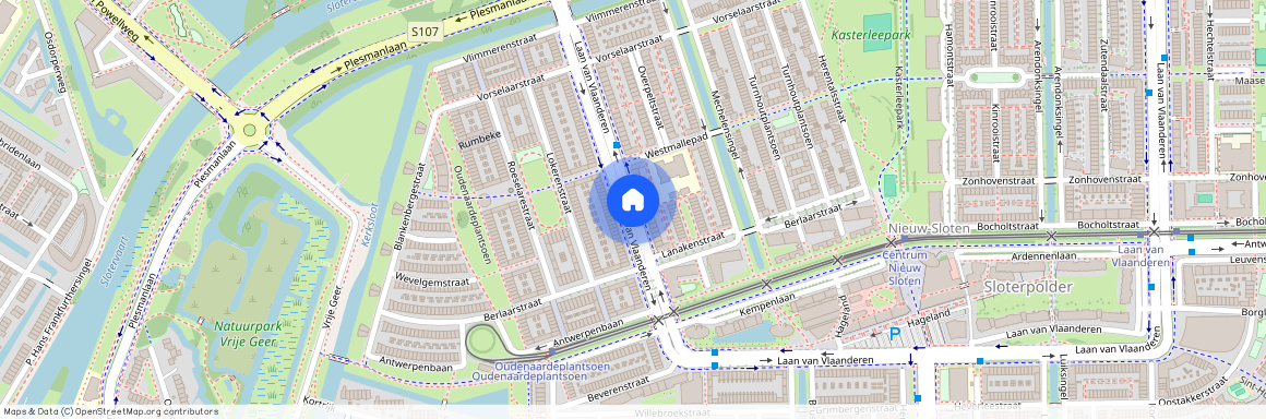 Laan van Vlaanderen, 1066MR, Amsterdam - Nieuw-West