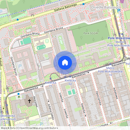 ul. Rakowiecka, Stary Mokotów, Mokotów, Warszawa, mazowieckie