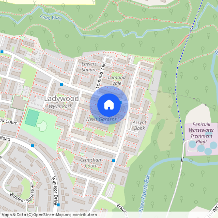 Nevis Gardens, Penicuik, EH26