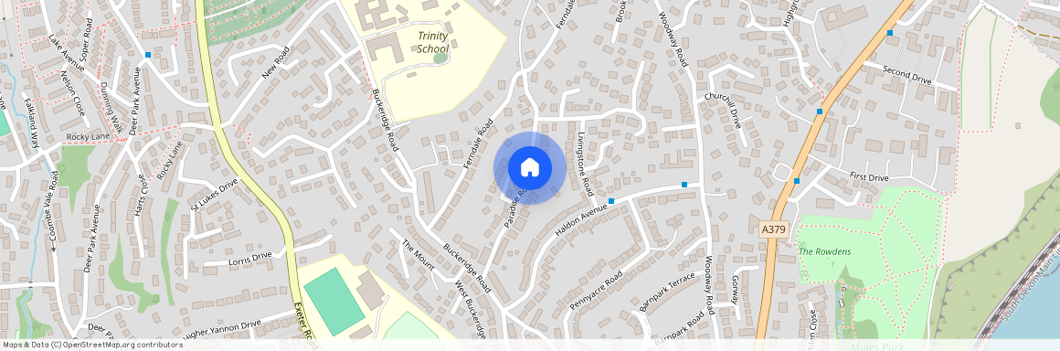 Paradise Road, Teignmouth, TQ14