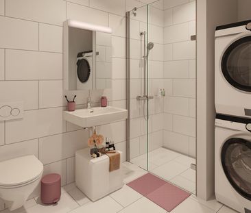 Möblierte Singlewohnung im Henz Areal - Foto 1