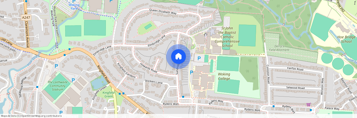 Sundridge Road, Woking, Surrey, GU22