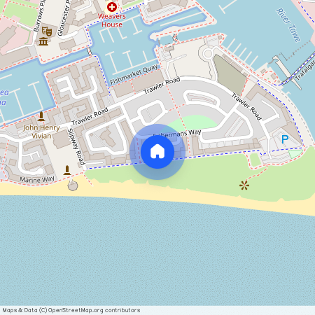 Fishermans Way, Maritime Quarter, Swansea