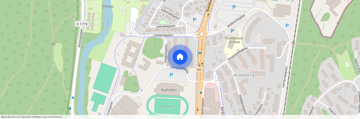 Alideberg, Borås, Västra Götaland, Erikslundsgatan 4