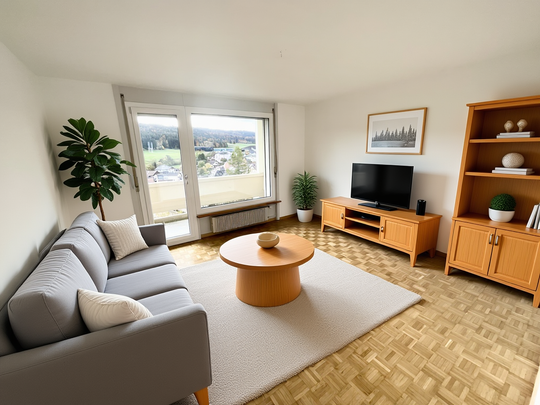 Charmant appartement de 3.5 pièces avec balcon - Photo 1