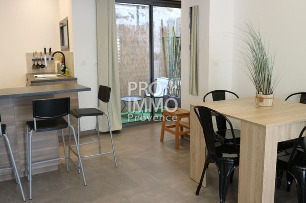 A LOUER ALLEINS (13980) MAISON DE VILLAGE TYPE 3 RENOVEE MEU - Photo 1