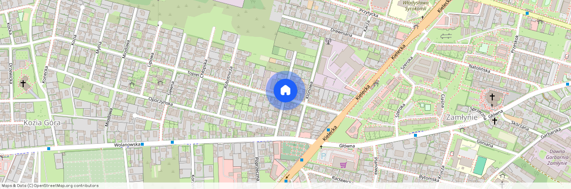 ul. Śliska, Kozia Góra, Radom, mazowieckie