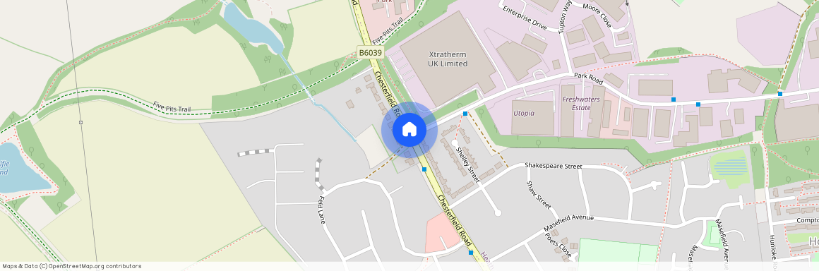 Earls Park, Chesterfield, S42