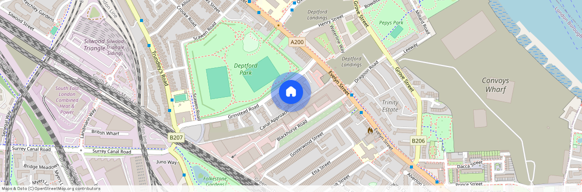 Grinstead Road, Inwen Court Grinstead Road, SE8