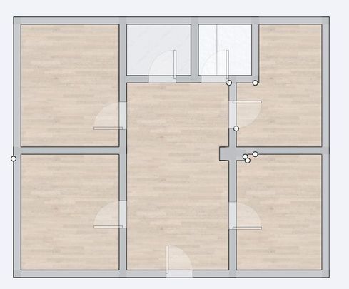 Mieszkanie 3 pokoje, W. Pola, 1 piętro 58.21 m² - Photo 1