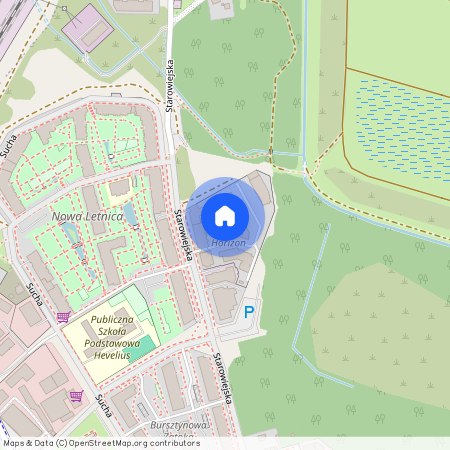 ul. Starowiejska, Letnica, Gdańsk, pomorskie