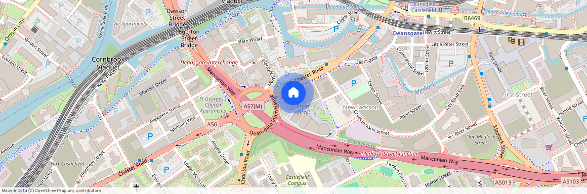 Greater Manchester, M15, Chester Road, Manchester