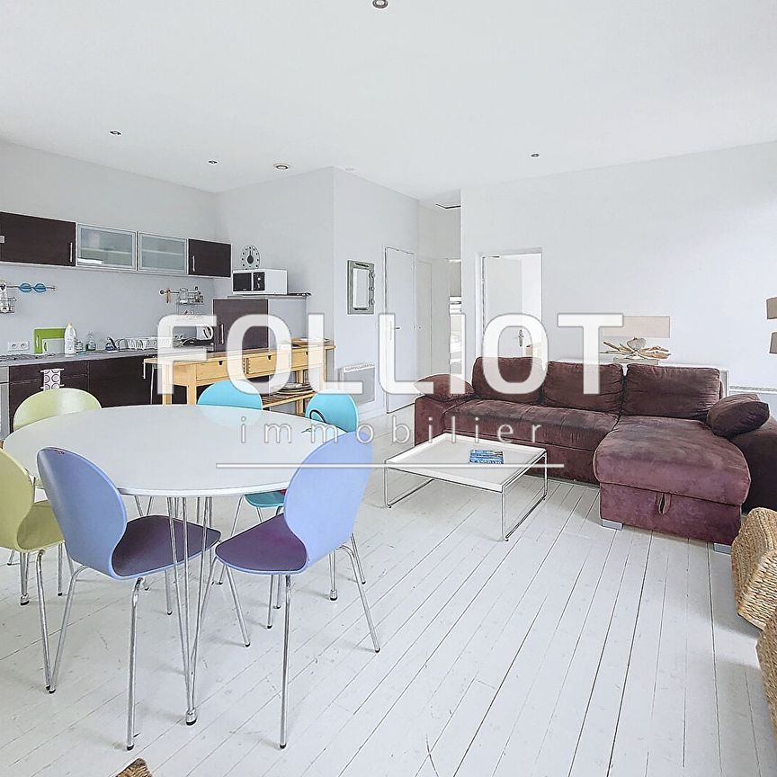 EN LOCATION MEUBLE A L'ANNEE : Appartement 3 pièces 61 m2 Agon-Coutainville - Photo 1