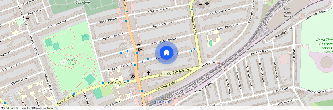 Gladstone Avenue, LONDON